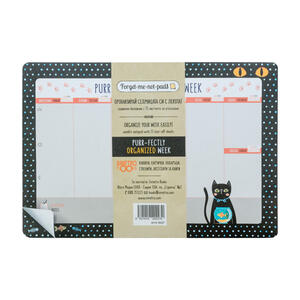 Forget me not pads | Purr-fectly organized week