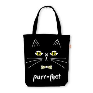 Flat bottom cotton bags | Purr-fect