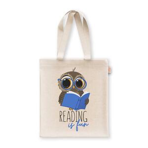 Reading is fun (Бухалче с книга)