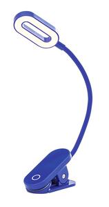 Moses – Reading light with clip - electric blue