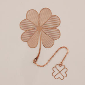 Metal book divider - Book time - clover