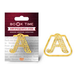 Metal Book Divider - Book Time - Letter A