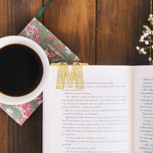 Metal Book Divider - Book Time - Letter M