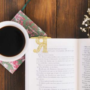 Метален книгоразделител - Book Time - Буква Я