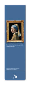 Magnetic bookmark Classics - Girl with a pearl earring