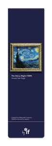 Magnetic divider Classics - Starry night
