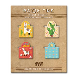 Book time | Magnetic Bookmarks - Book Time - mini - LLAMAzing