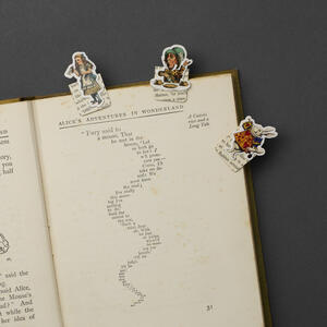 Magnetic bookmarks - Alice