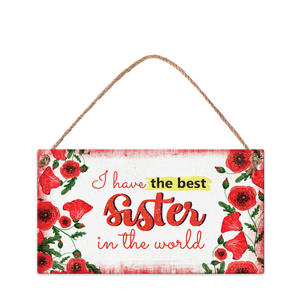 I have the best sister in the world