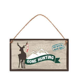 Gone hunting