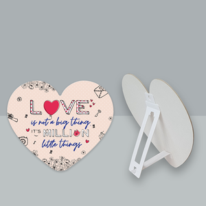 Love is not a big thing. It's a million little things