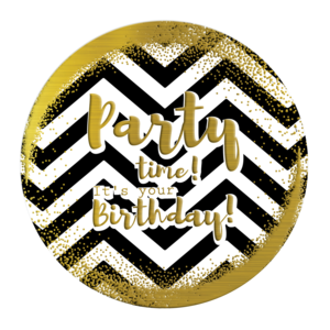 Party time! It's your birthday