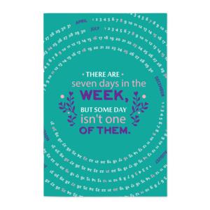 Notebook Happy gifts | There are seven days...