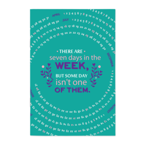Notebook Happy gifts | There are seven days...
