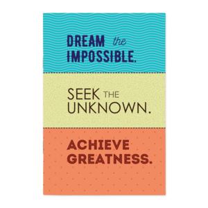 Notebook Happy gifts | Dream the impossible...