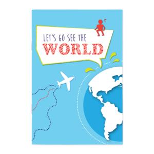 Notebook Happy gifts | Let's go see the world
