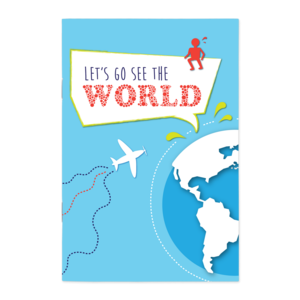 Notebook Happy gifts | Let's go see the world