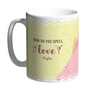 Ceramic mug Happy mugs | Piglet - Pooh