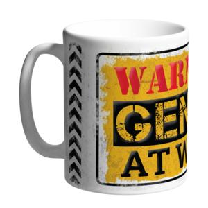 Ceramic mug Happy mugs | Genius at work