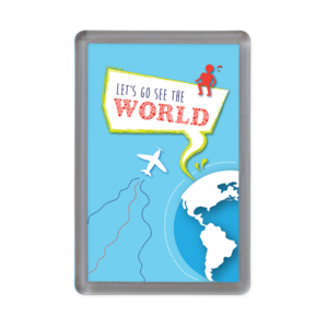 Магнитче Happy gifts | Let's go see the world
