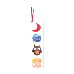 Bookmark with ribbon | Owl