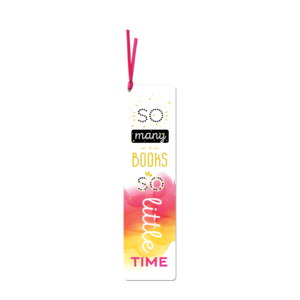 Bookmark with ribbon | So many books so little time