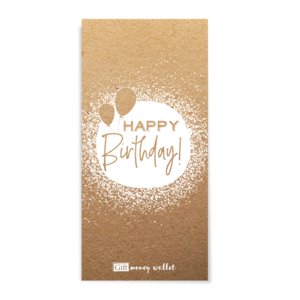 Gift money wallet | Happy Birthday