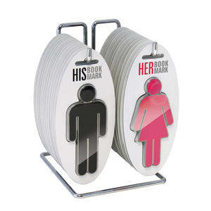 Metal bookmark "For Her"