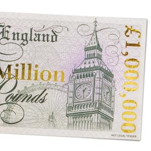 Bookmark one million pounds