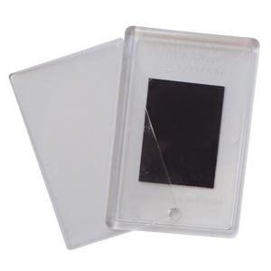  Plastic slug with magnetic foil for a gift or souvenir with a magnet