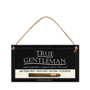 Wall sign | True Gentleman
