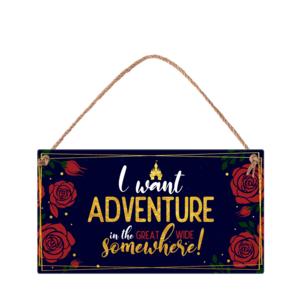 Wall sign | I want adventure