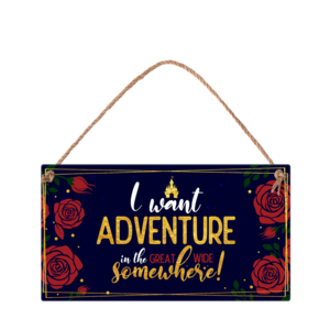 Wall sign | I want adventure