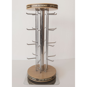 Rotatable stillage for keychains
