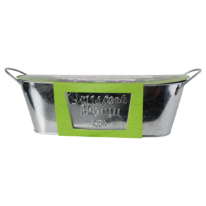 Metal pot - Basil, Onion and Parsley