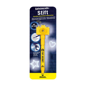 Pen with invisible ink