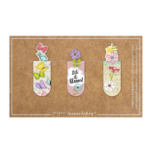 Mini magnet bookmark | Let it bloom