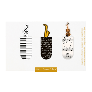 Mini magnet bookmark | Music