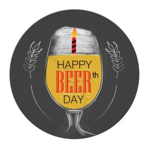 Card sign | Happy BEERthday