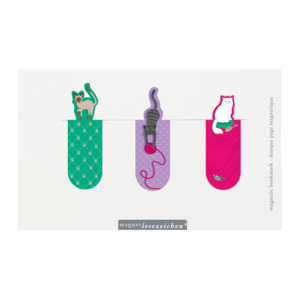 Mini magnet bookmark | Cats