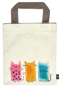 Bag Moses | For books - Three cats