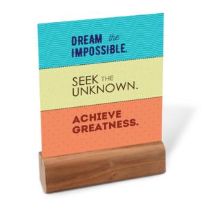 Box with cards | Think like a leader
