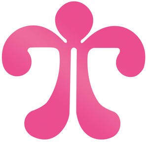 Little holder for book - pink