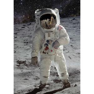 Пощенска картичка - Мъж на луната