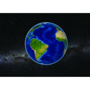 Пощенска картичка - Земята в движение