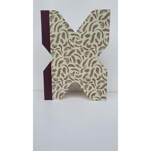 Book - Letter - Х - yellow feathers