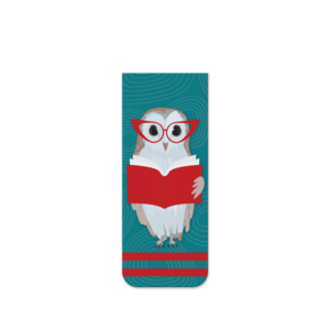 Reading eagle owl and owl