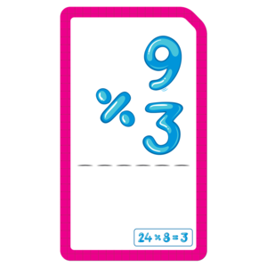 Learn division. Numbers up to 9