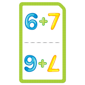 Math war. Sum numbers up to 9