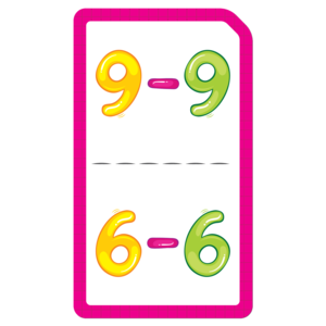 Math war. Learn subtraction up to 9